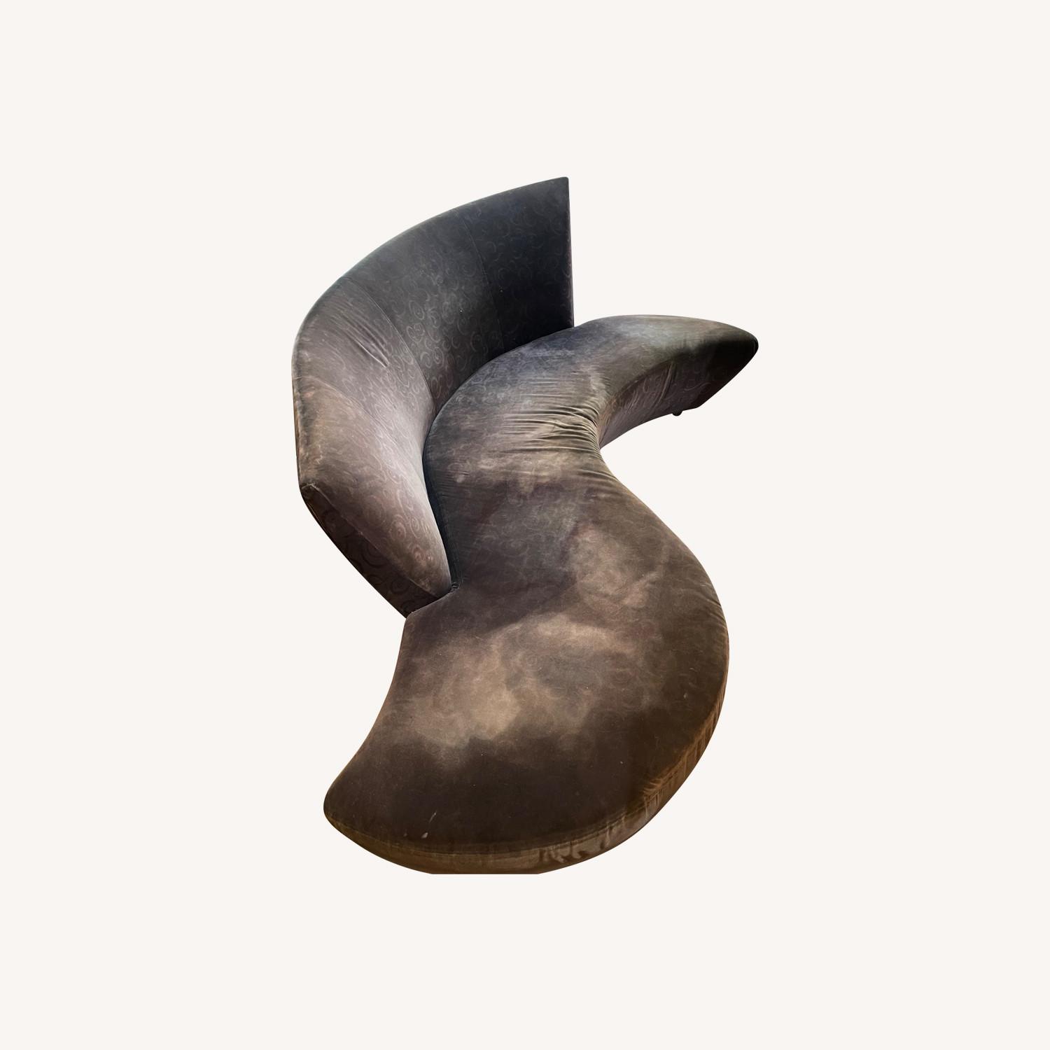Vladimir Kagan Bilbao Serpentine Curved Sofa - image-0