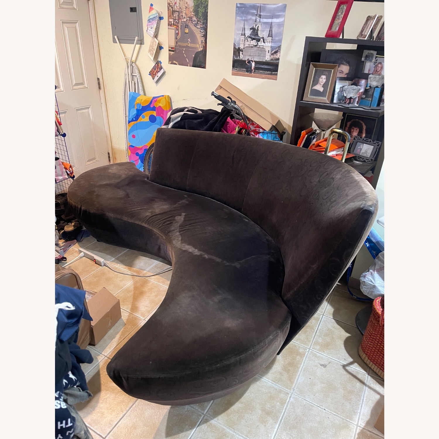 Vladimir Kagan Bilbao Serpentine Curved Sofa - image-2