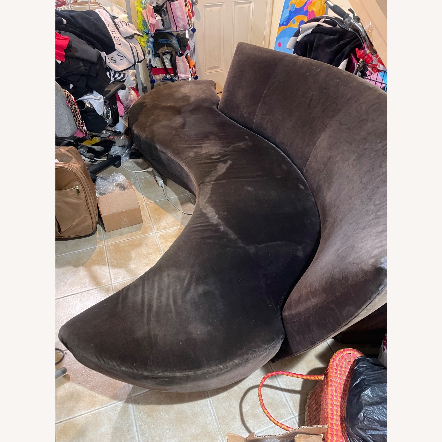 Vladimir Kagan Bilbao Serpentine Curved Sofa - image-6