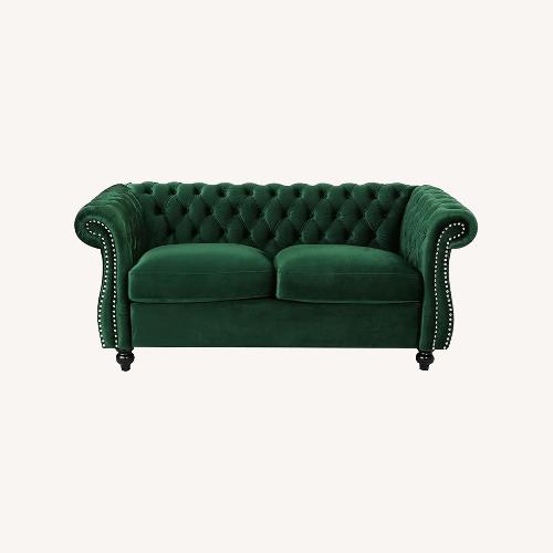 Used Karen Green Couch  for sale on AptDeco
