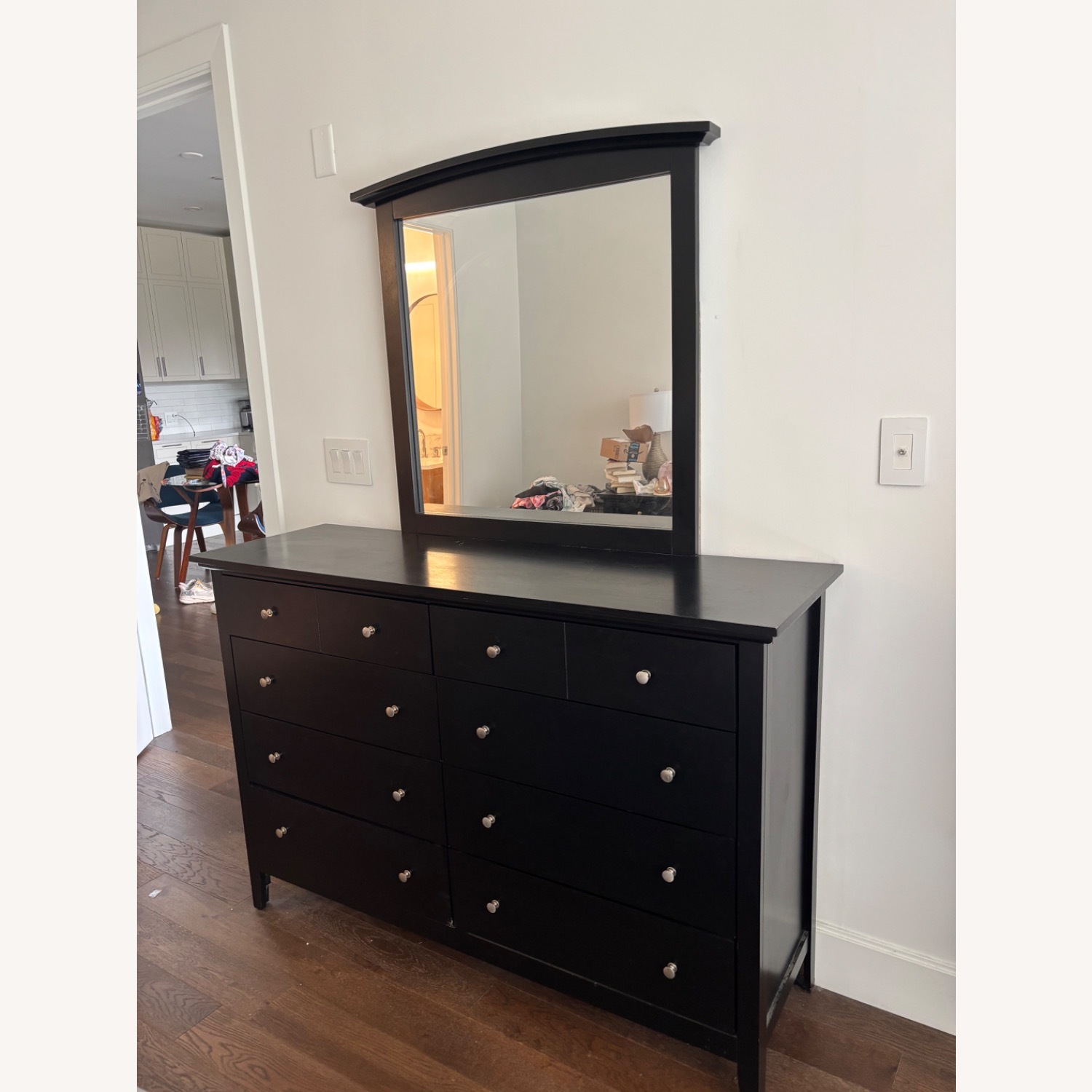 Lyons 58'' W 8 - Drawer Dresser with Mirror - image-1