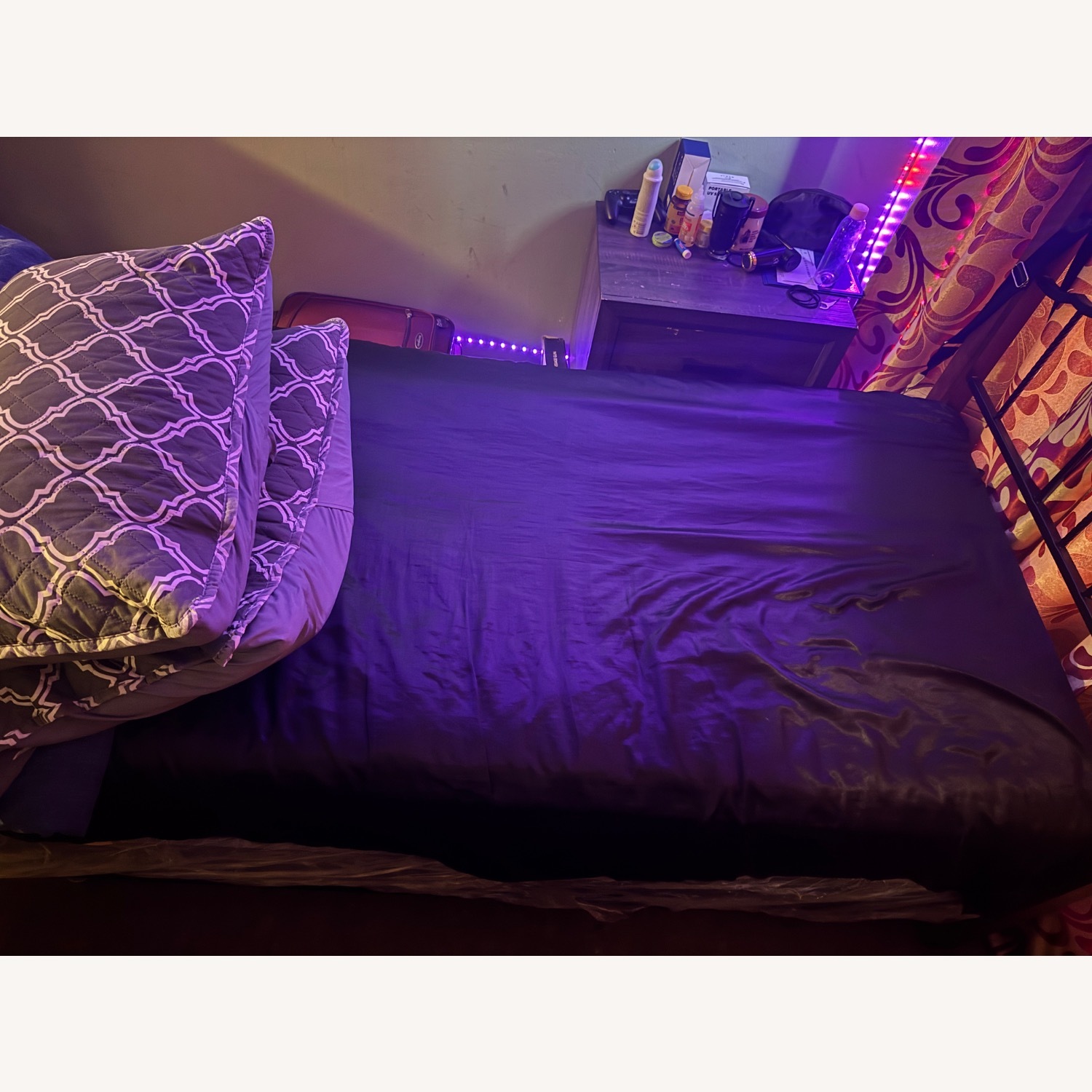 Twin Bed & Bed Frame (In Plastic)  - image-1