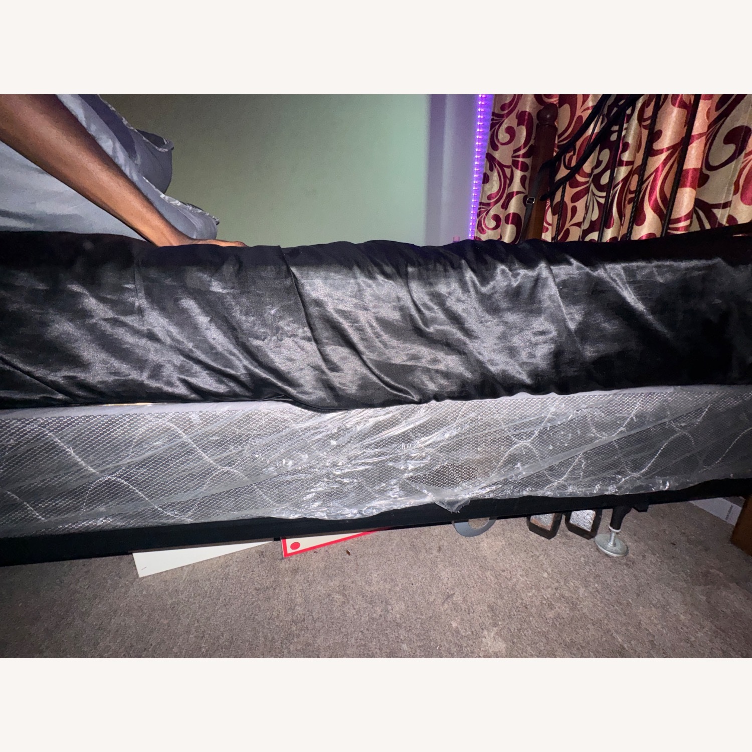 Twin Bed & Bed Frame (In Plastic)  - image-3