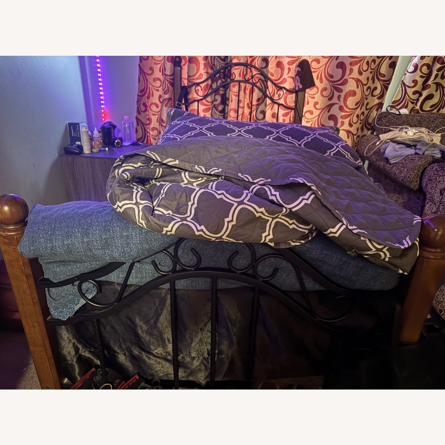 Twin Bed & Bed Frame (In Plastic)  - image-4