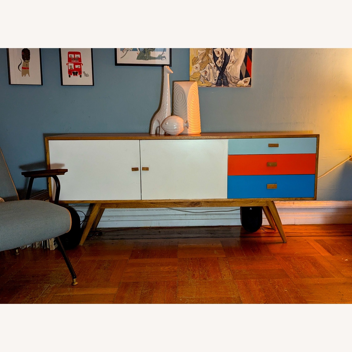 Elemental Retro Groovy Credenza - image-1