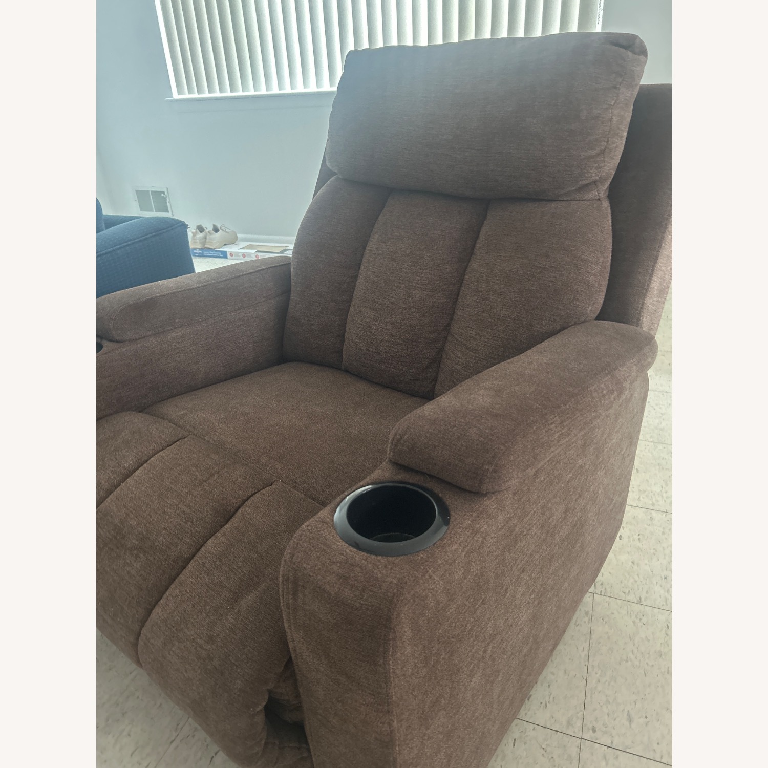 Brown Comfortable Recliner - image-3