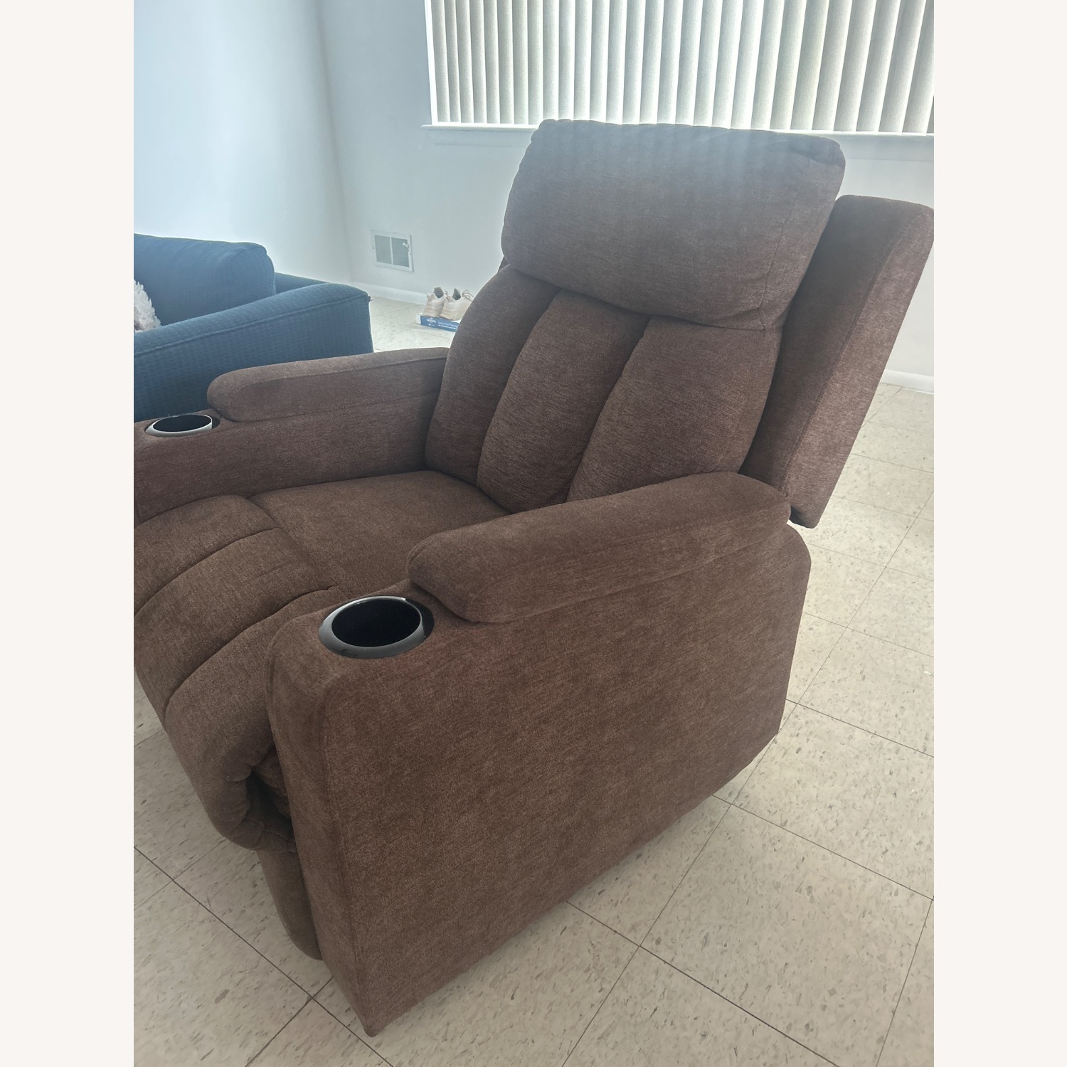 Brown Comfortable Recliner - image-2
