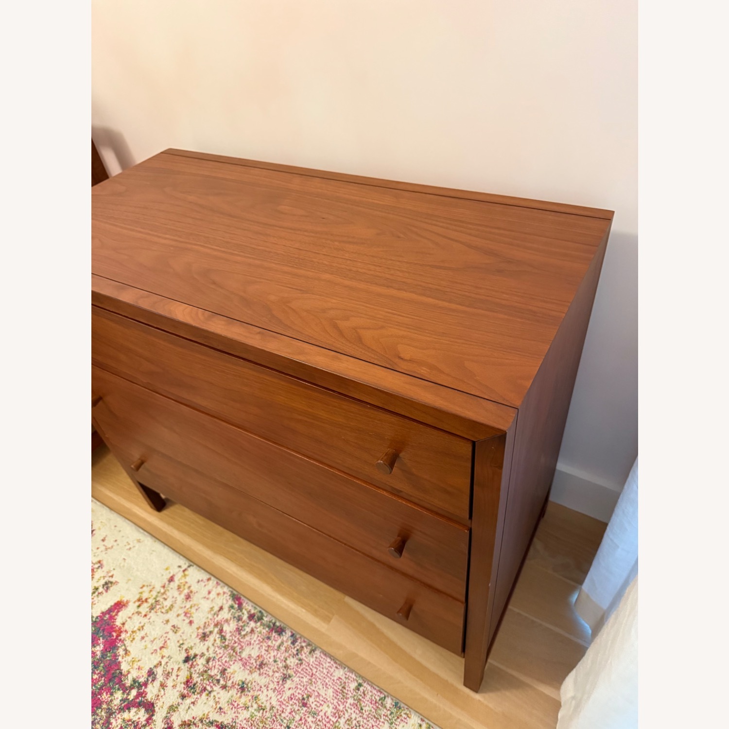 Crate & Barrel Kids Taylor 3-Drawer Walnut Dresser - image-2