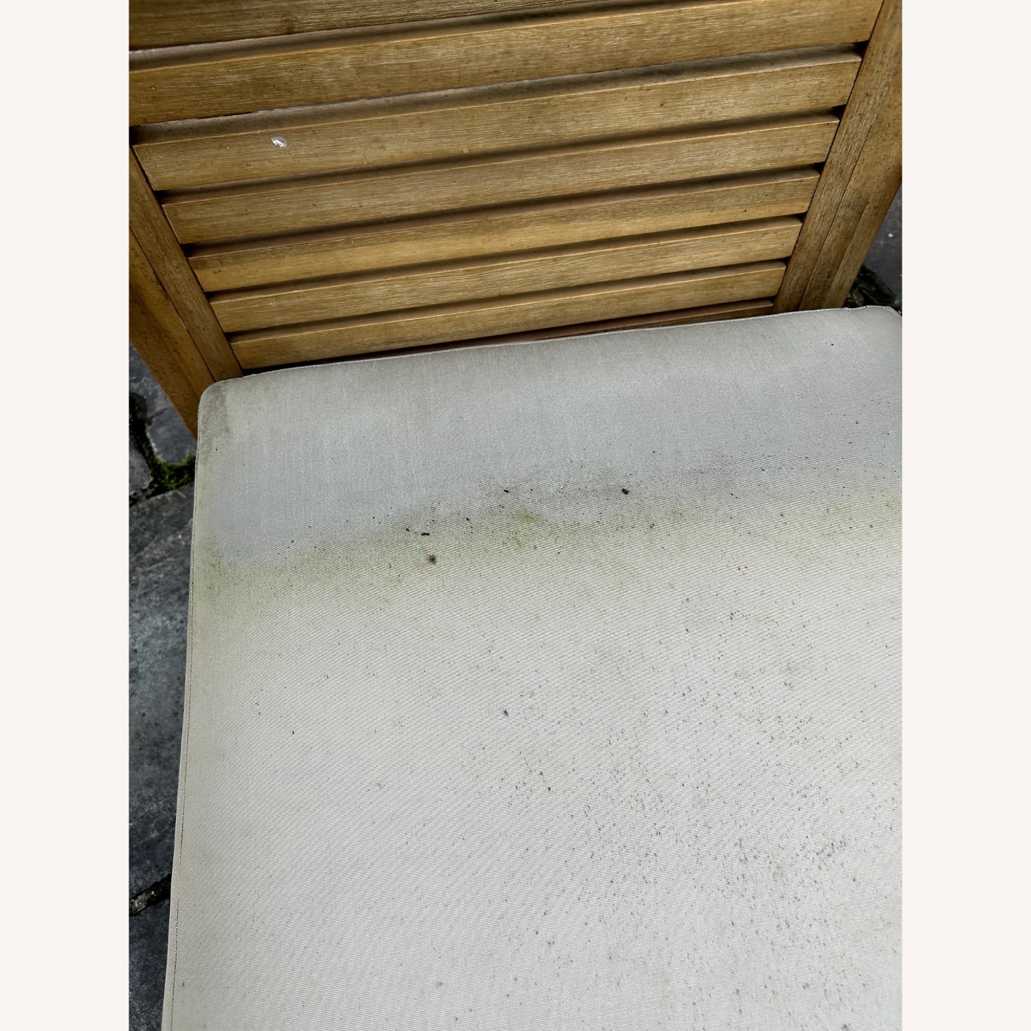 Acacia Wood Outdoor Chairs with Cushions - image-5