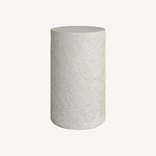 Used Hamish Textured Outdoor Concrete Table for sale on AptDeco
