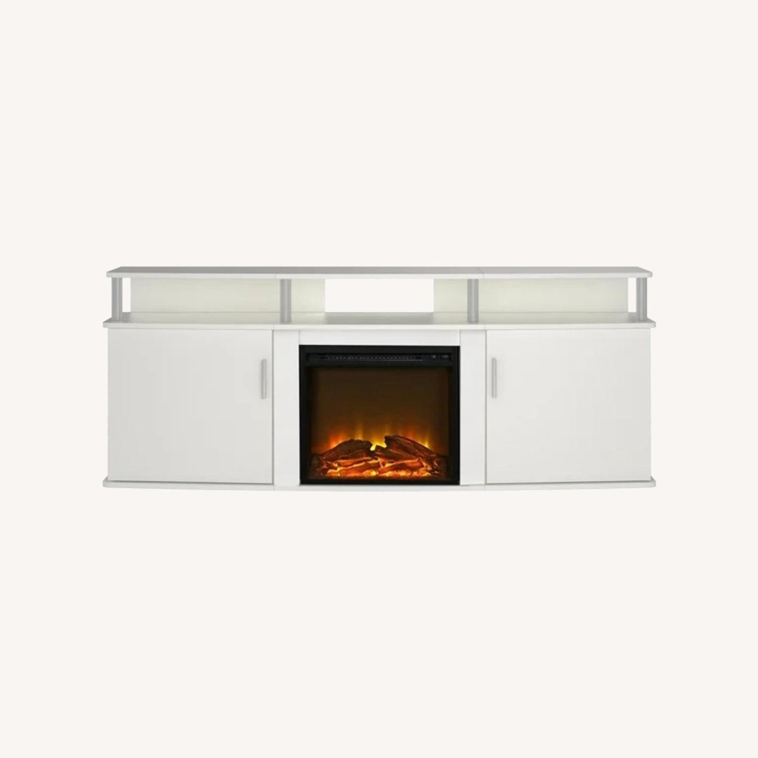 White Fireplace  - image-0