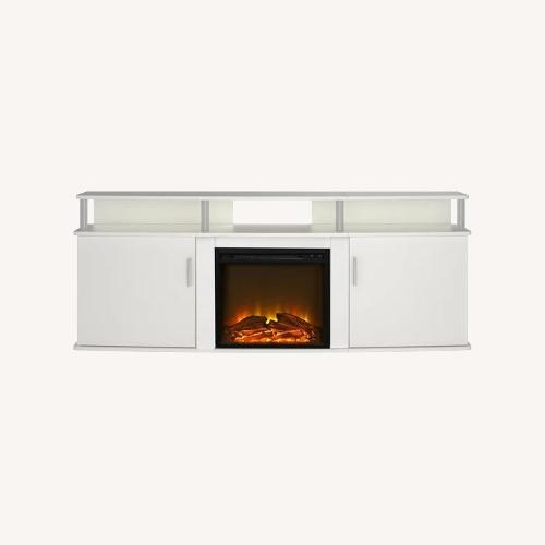 Used White Fireplace  for sale on AptDeco