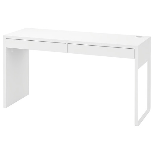 Ikea Skarsta White Desk - AptDeco