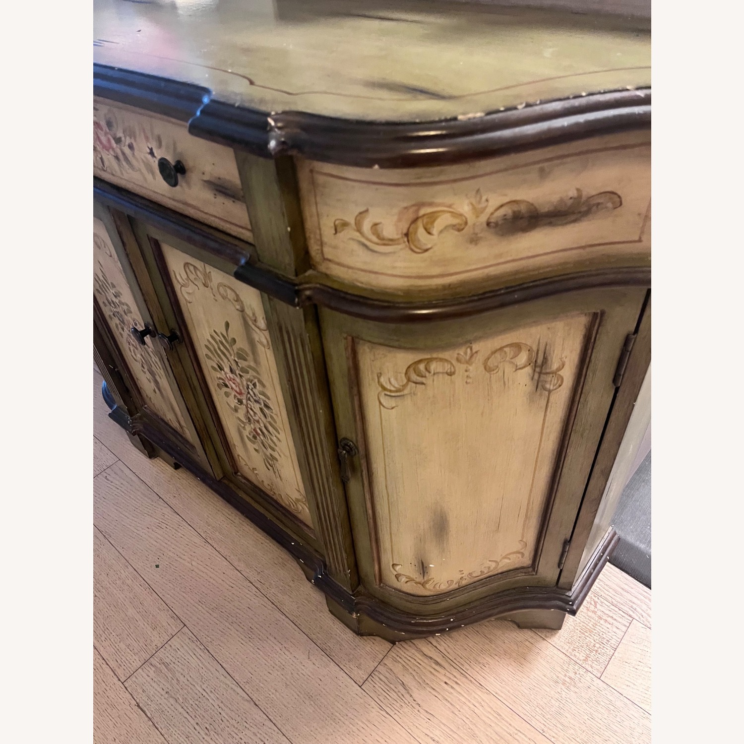 Green Cottage Core Credenza - image-2