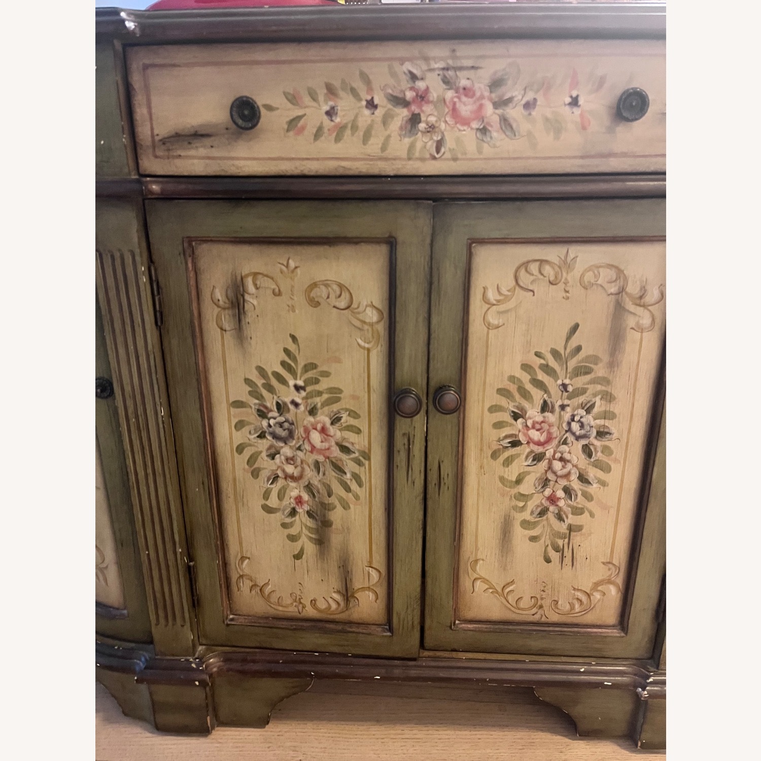 Green Cottage Core Credenza - image-6