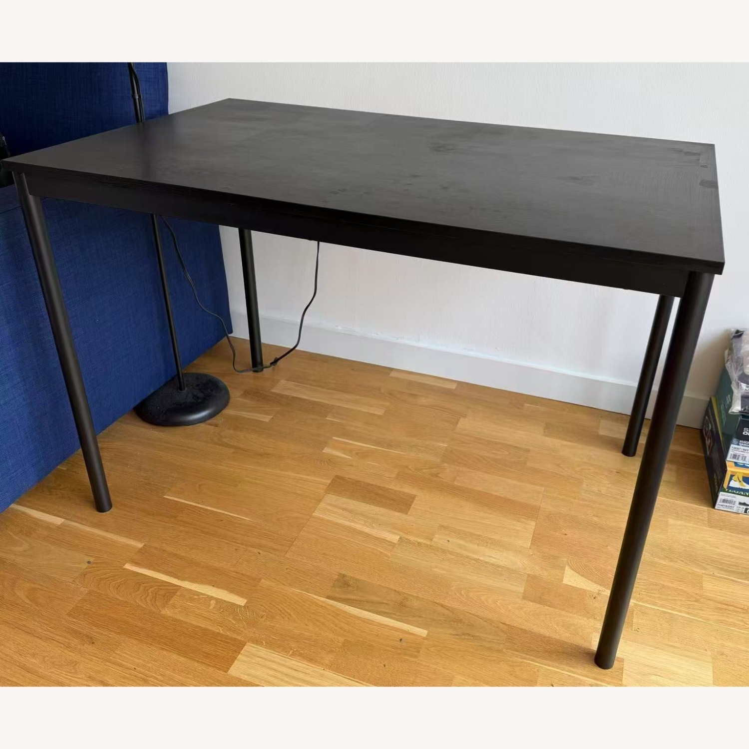 IKEA SANDSBERG Wooden Black Dining Table - image-1