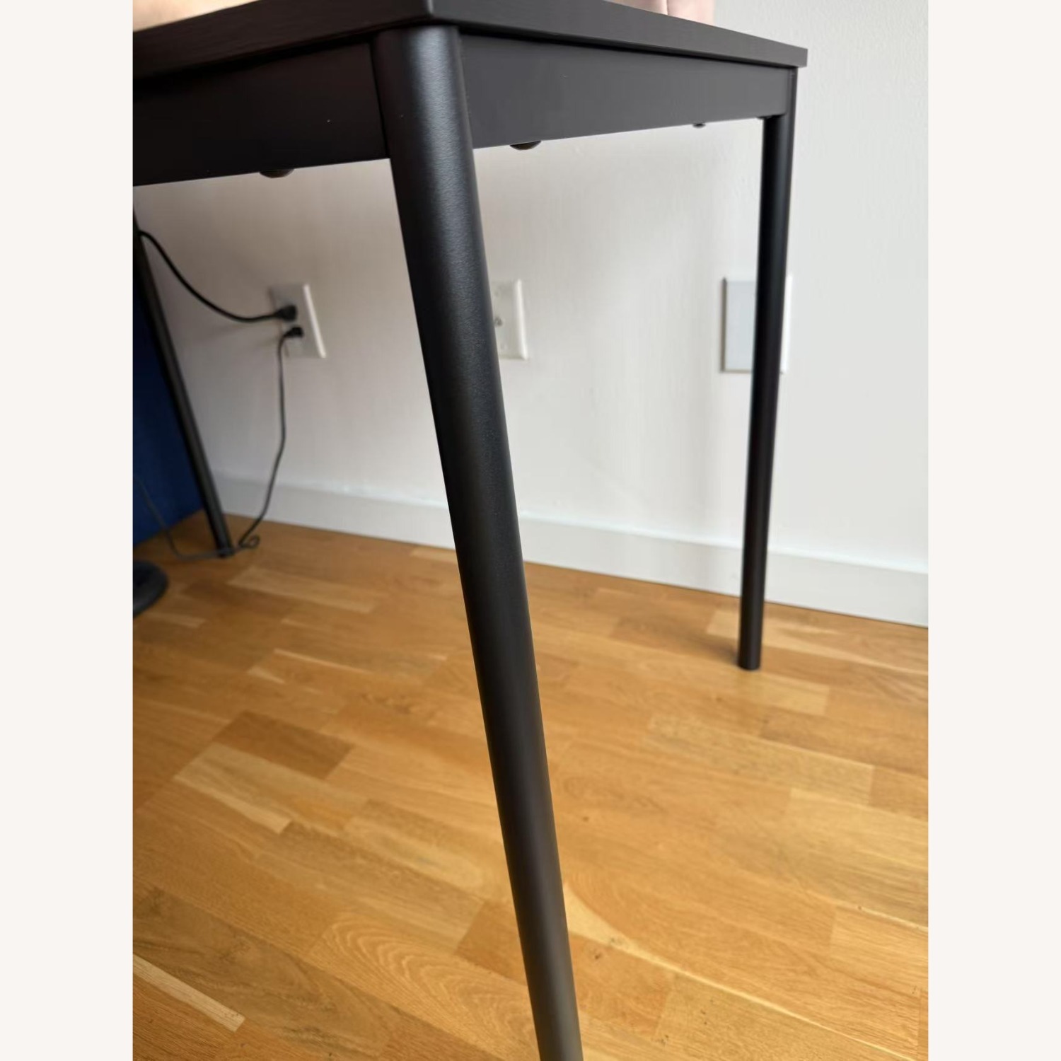 IKEA SANDSBERG Wooden Black Dining Table - image-3