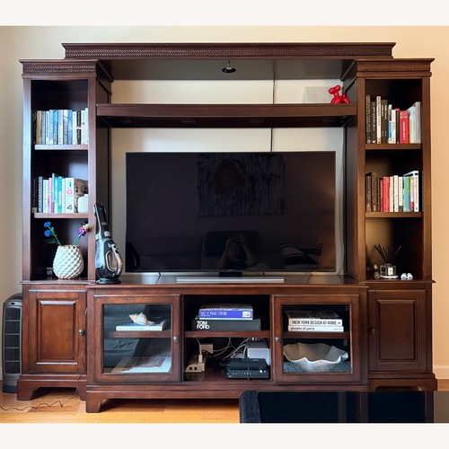 Used Acme Entertainment Center - Merlot for sale on AptDeco