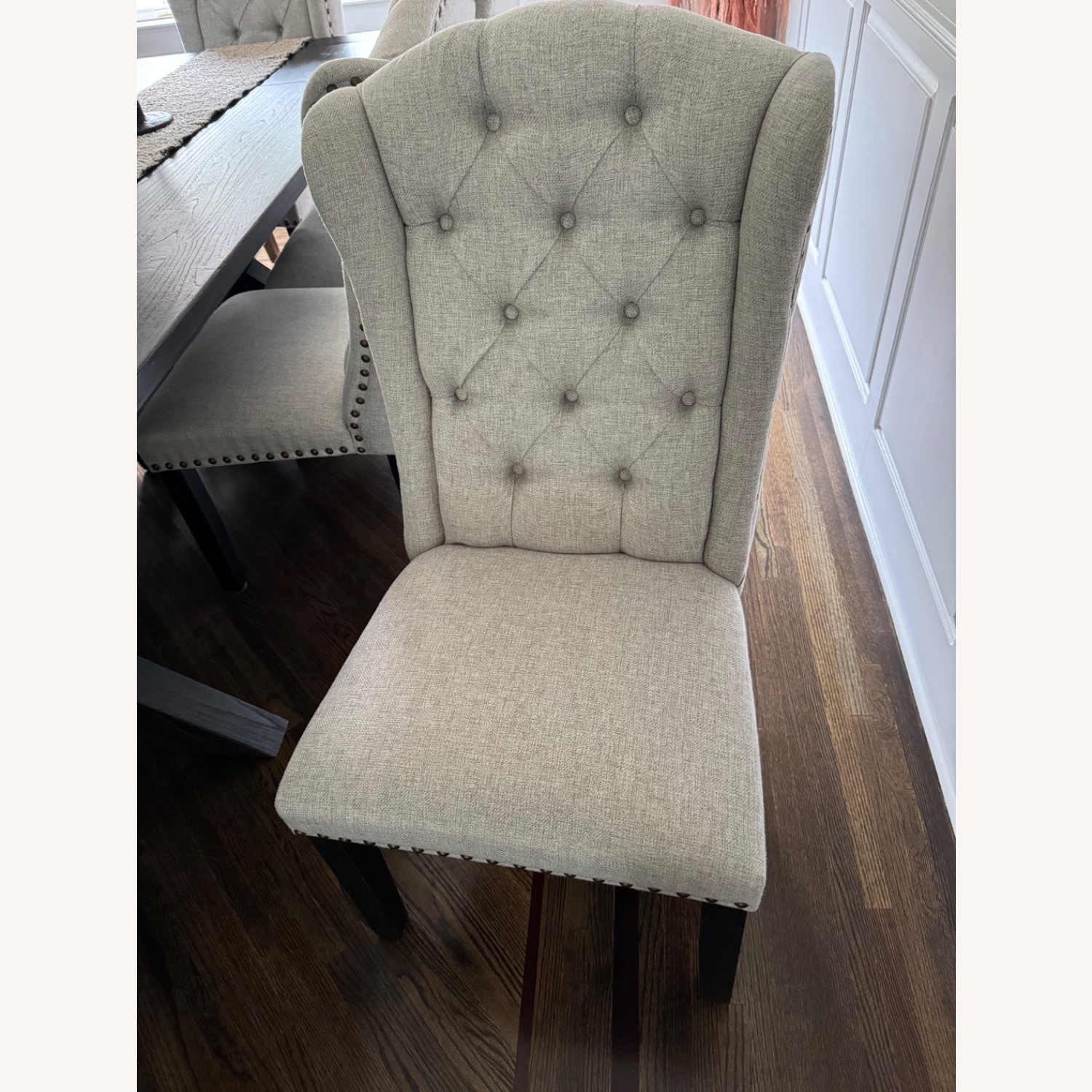 Jeanette Wingback Upholstered Chairs  - image-2