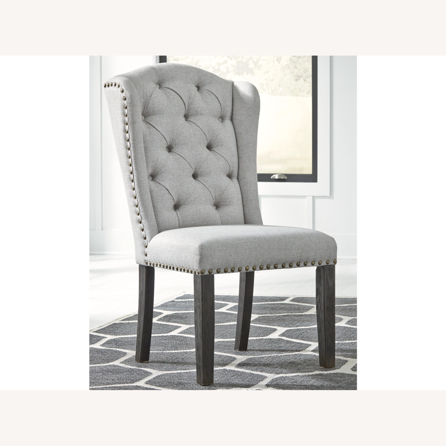 Jeanette Wingback Upholstered Chairs  - image-5