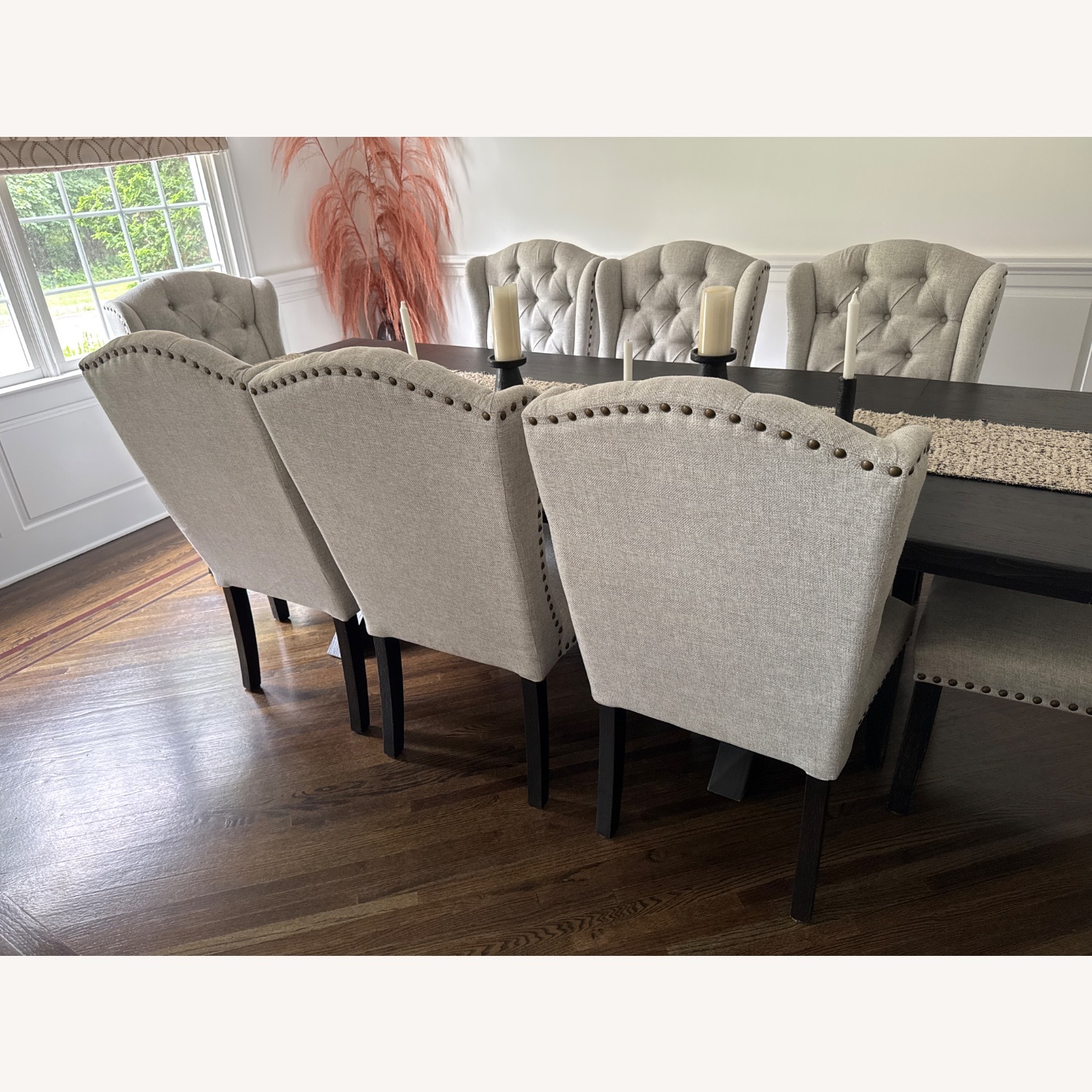 Jeanette Wingback Upholstered Chairs  - image-4