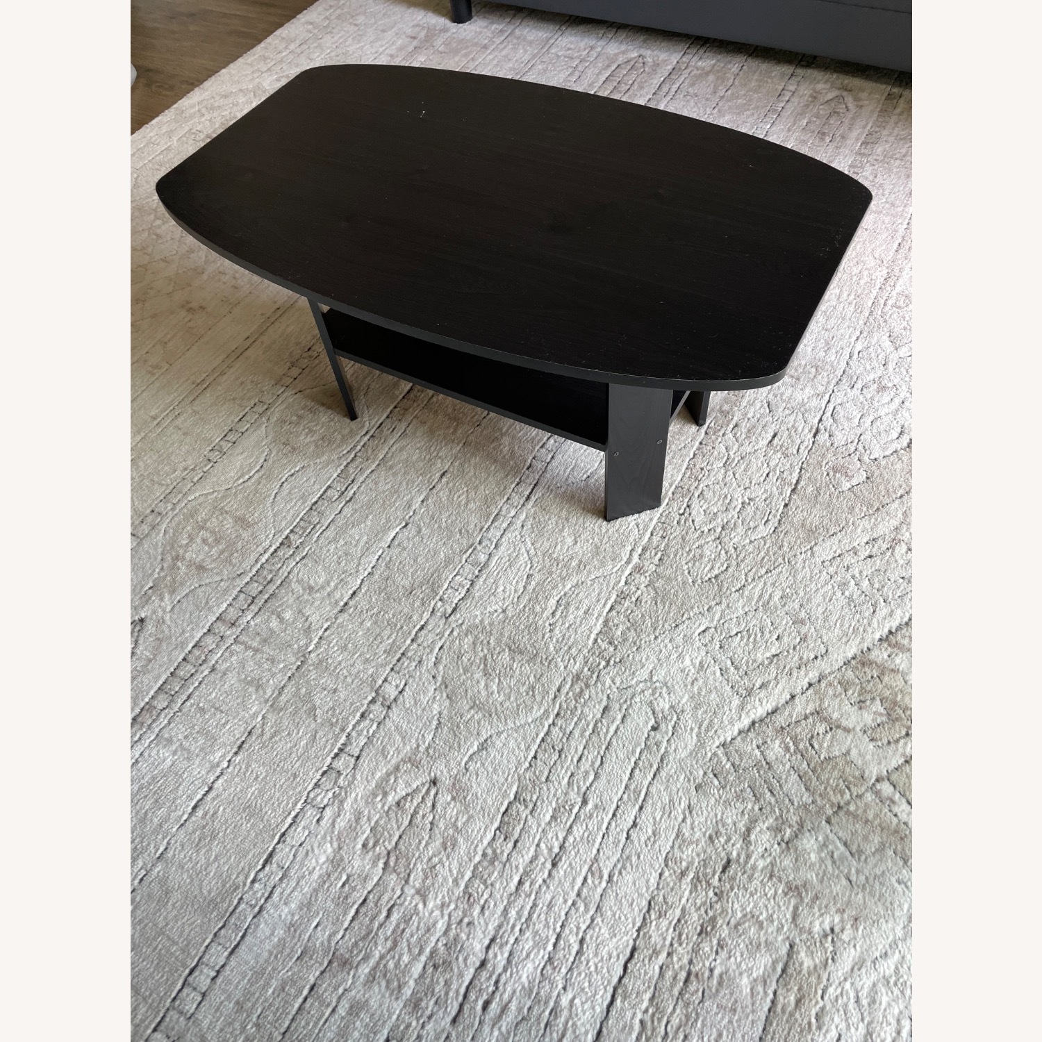 Dark Espresso Wood Coffee Table - image-2