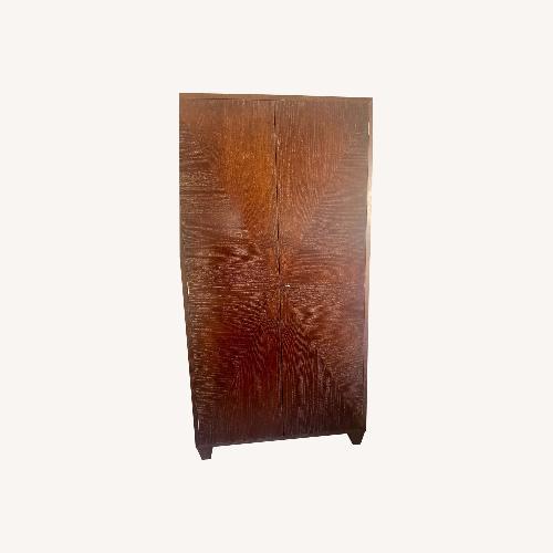 Used Bloomingdales Italian Wenge Armoire for sale on AptDeco