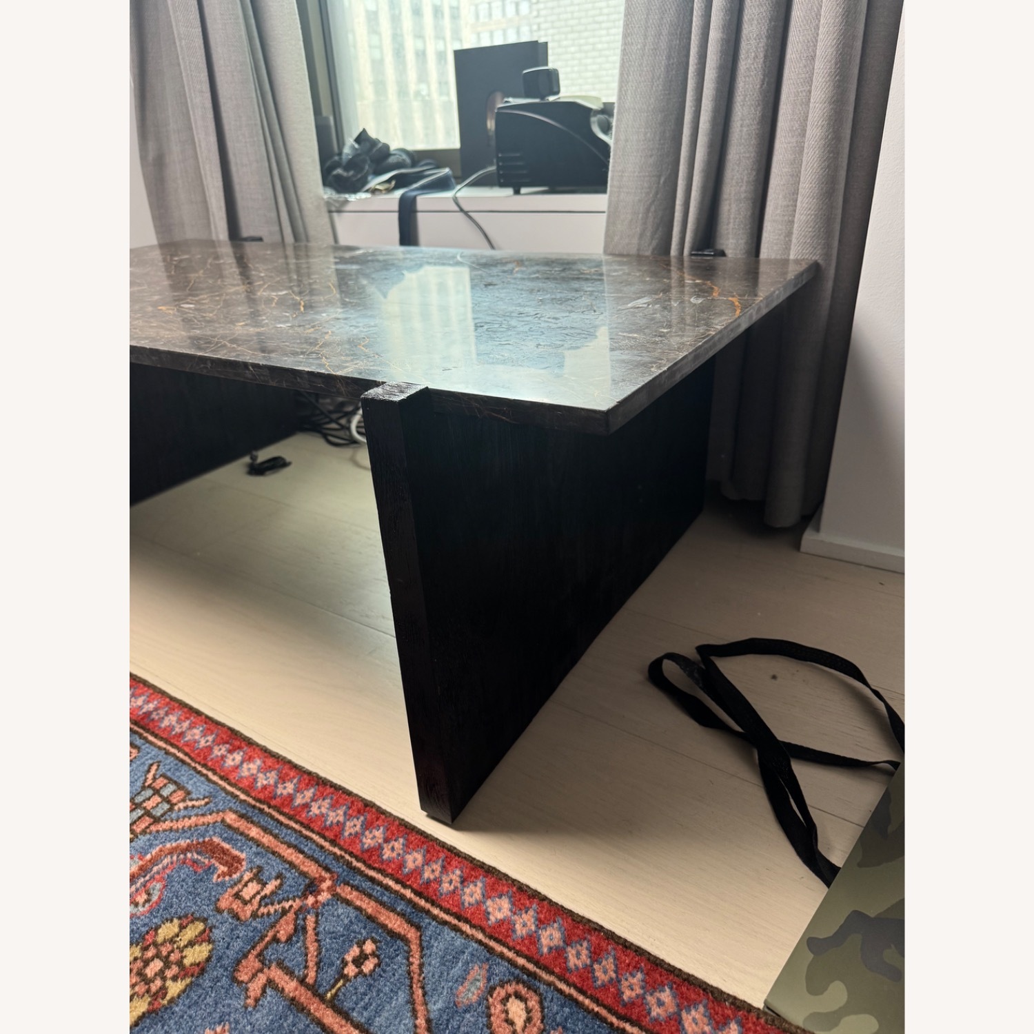 CB2 Marble Coffee Table - image-3