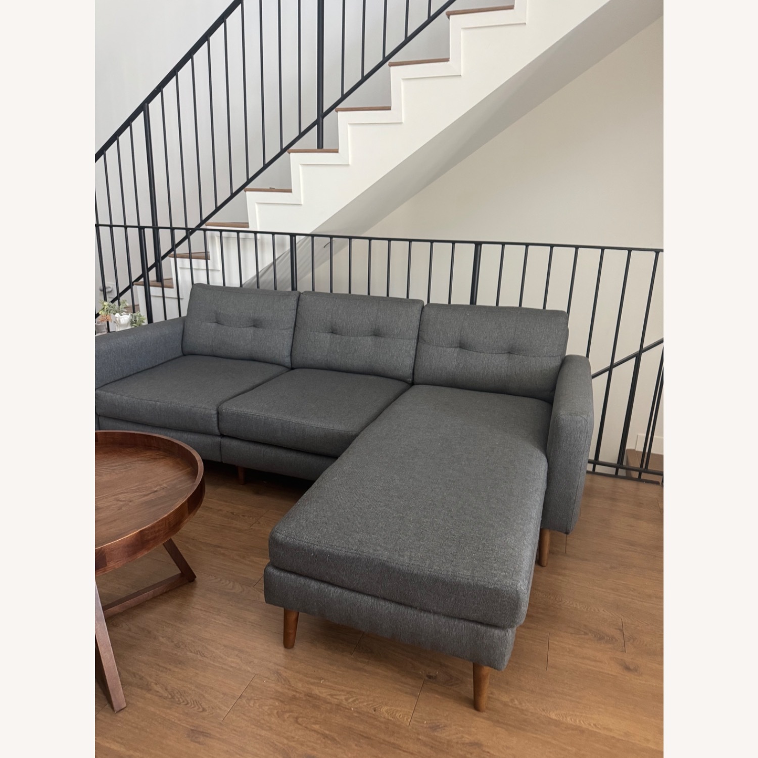 Burrow Sectional Sofa with Reversible Chaise - image-4
