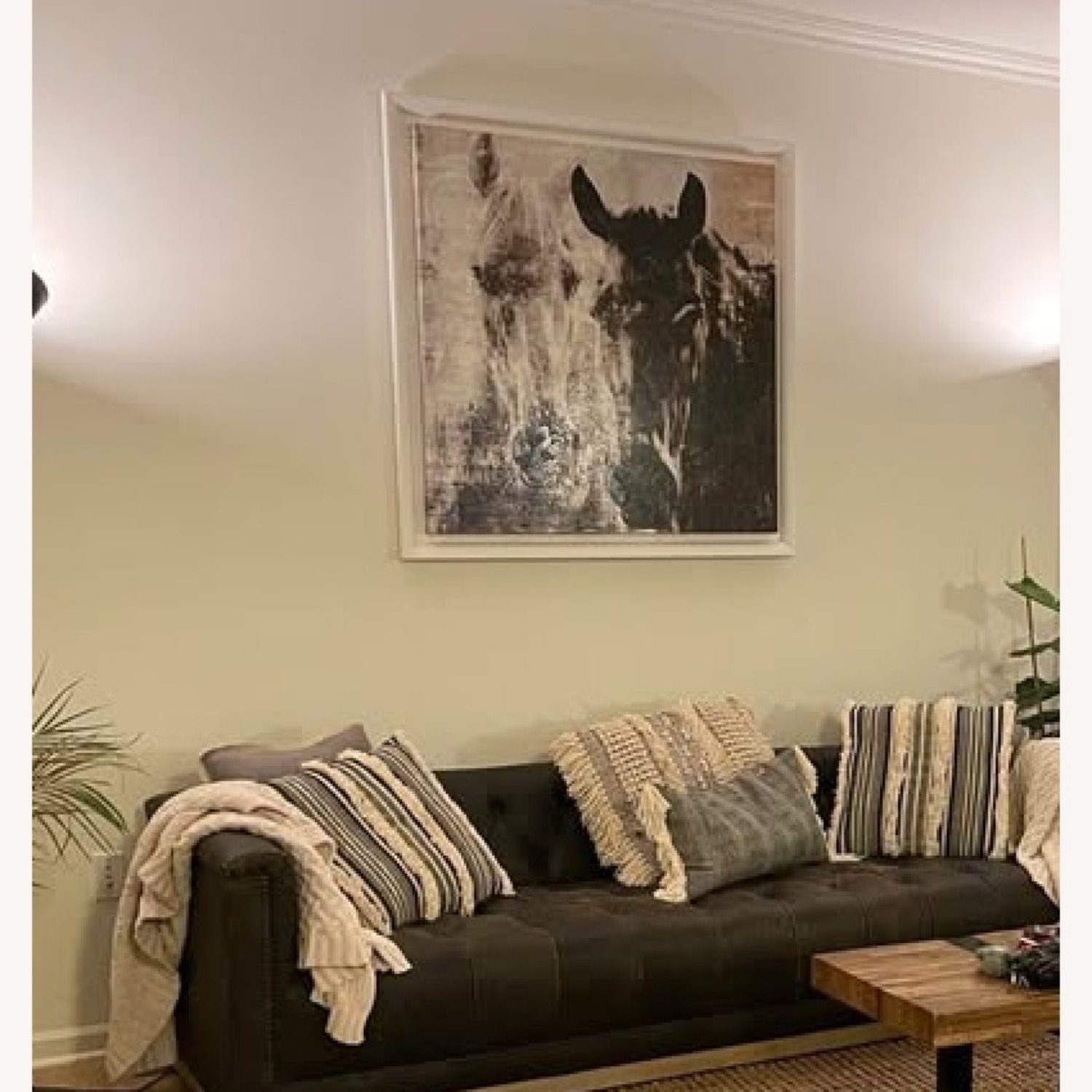 Horchow Framed Equestrian Oversized Wall Art - image-2