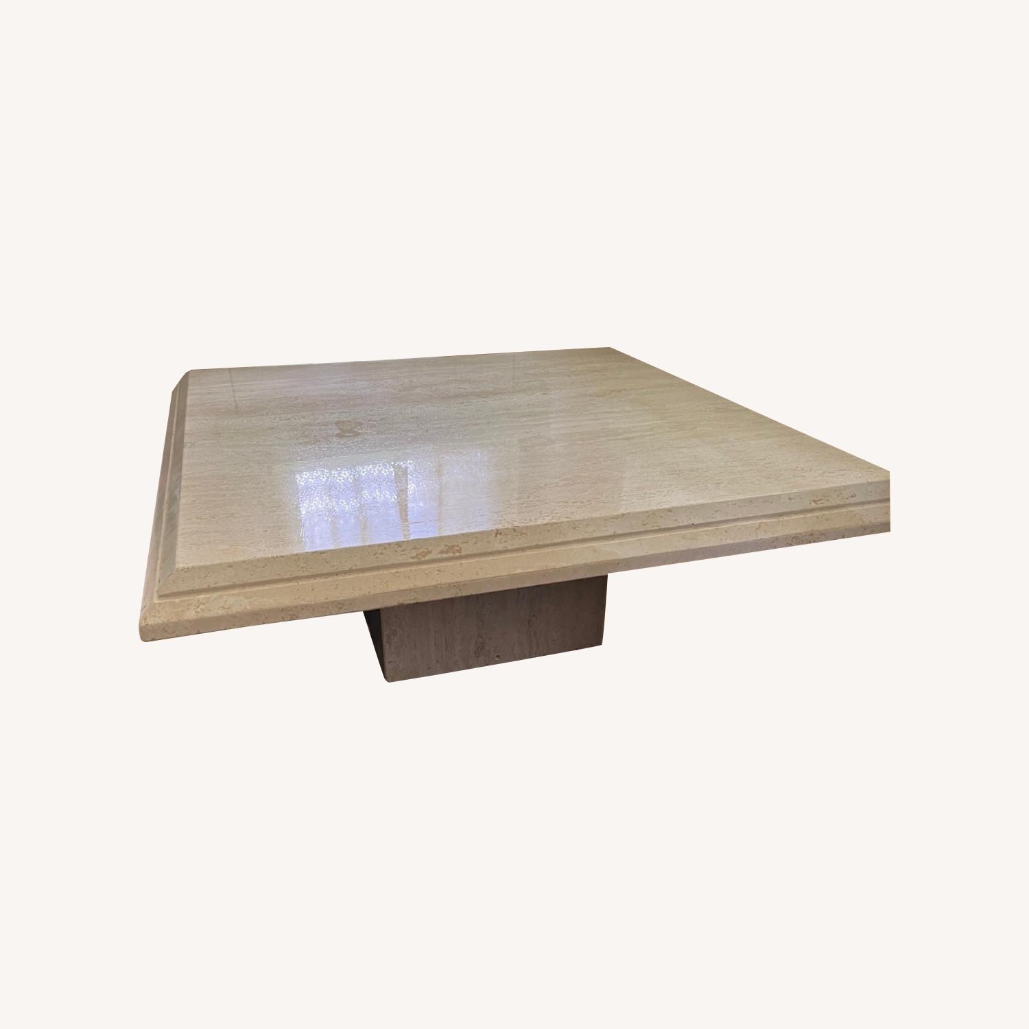 Italian Marble Coffee Table - image-0