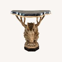 Antique Stag Console Table 