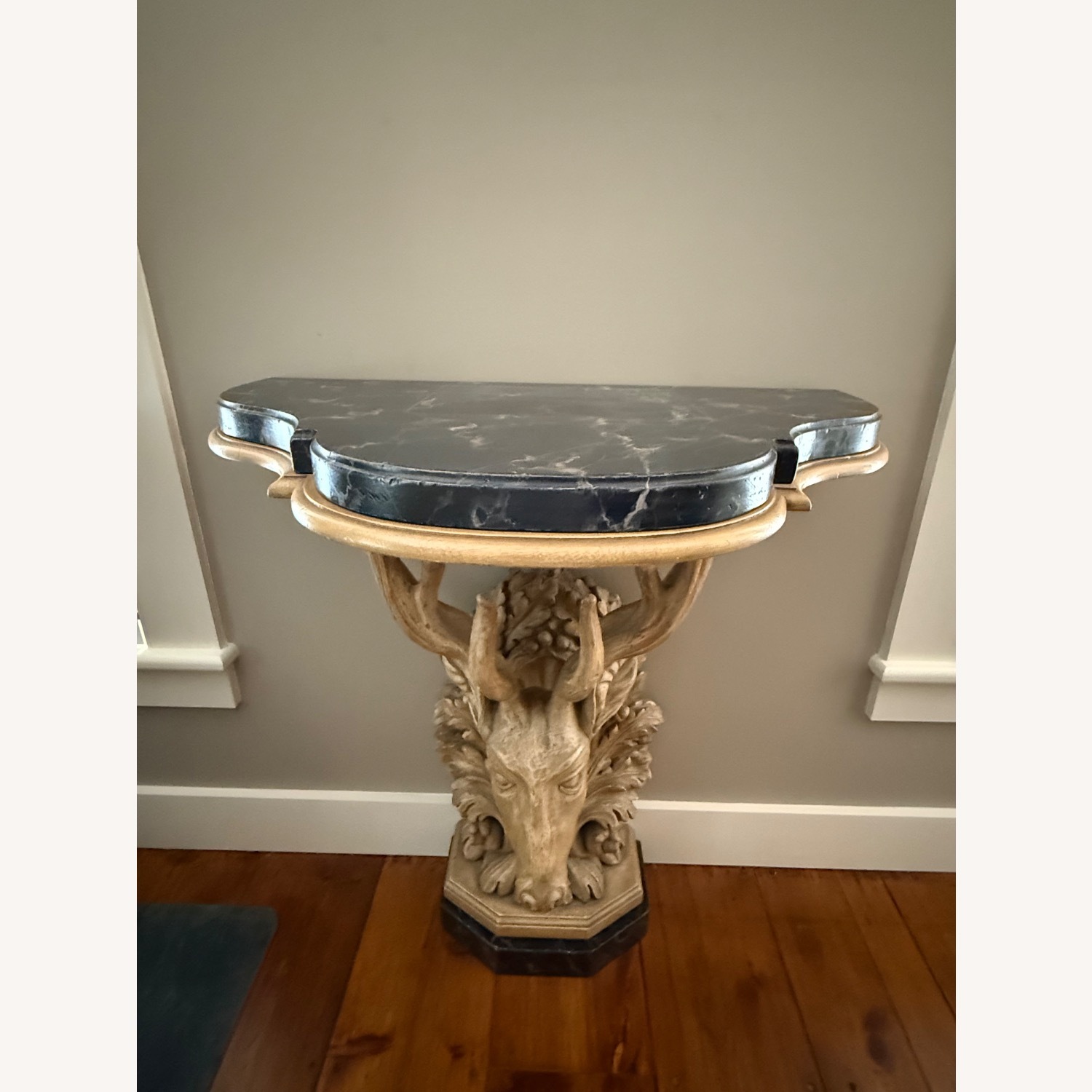 Antique Stag Console Table  - image-4