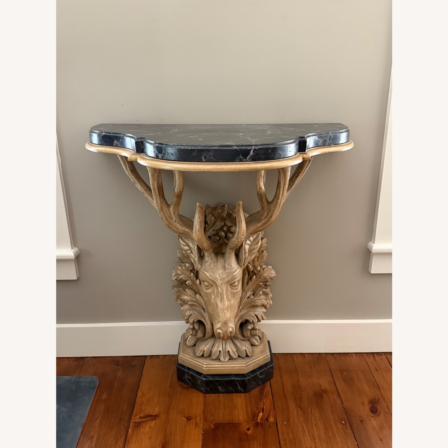Antique Stag Console Table  - image-1