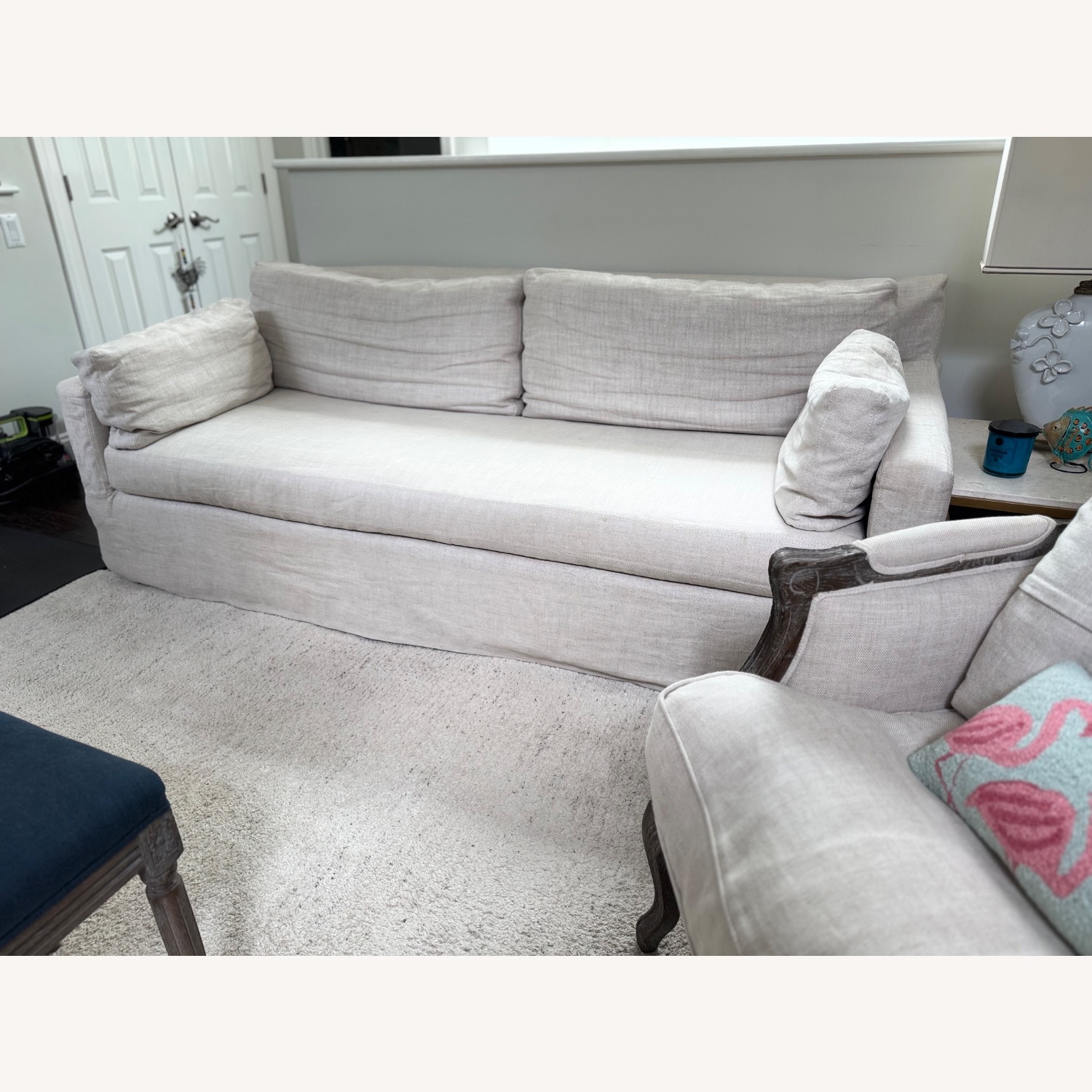 RH Belgian Slipcovered Sofa - image-2