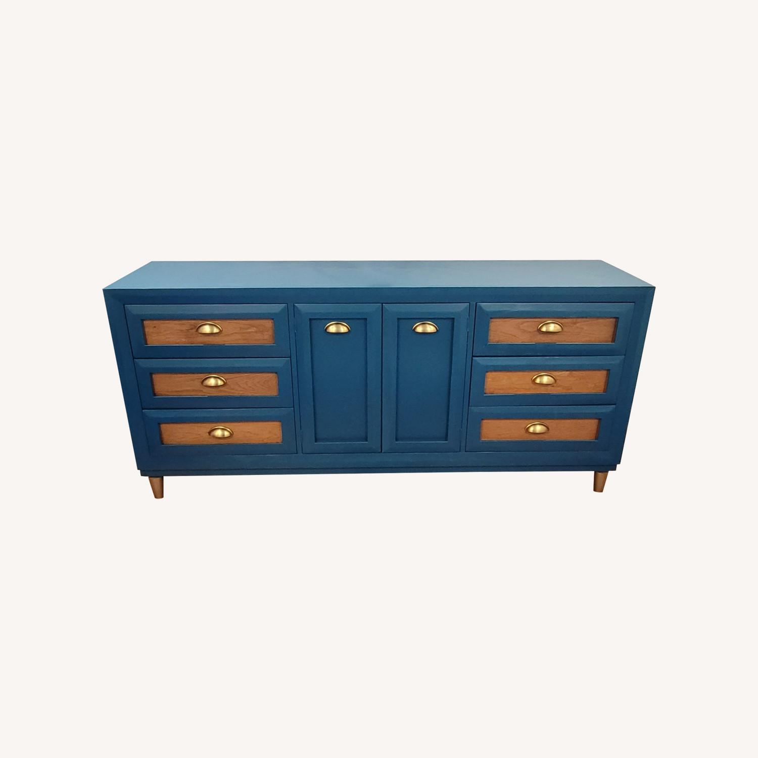 Wood Thomasville Mid-Century Modern Bedroom Set - image-0