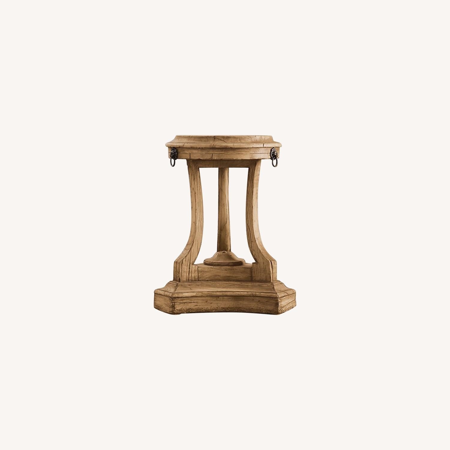 RH 18th C. Lion’s Head Side Table - image-0