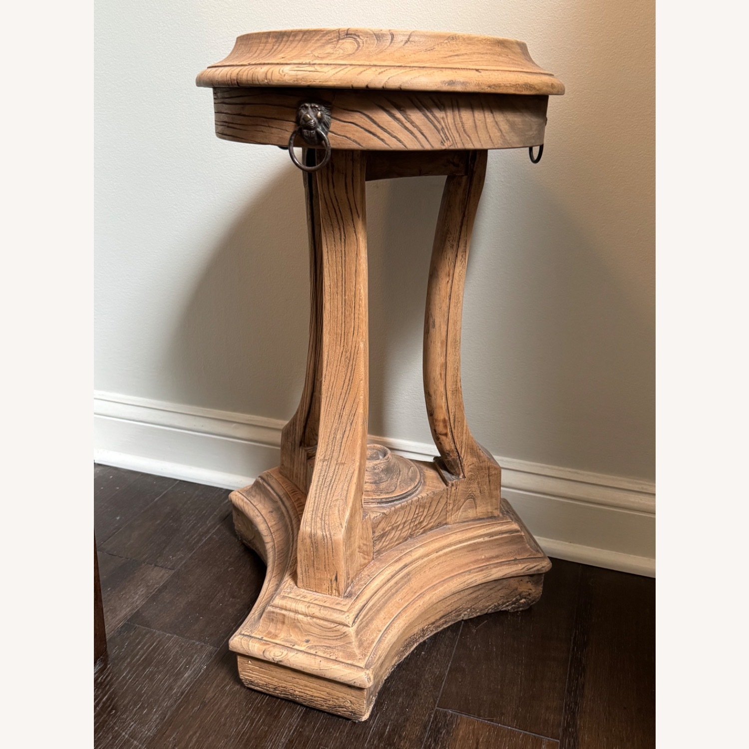 RH 18th C. Lion’s Head Side Table - image-2