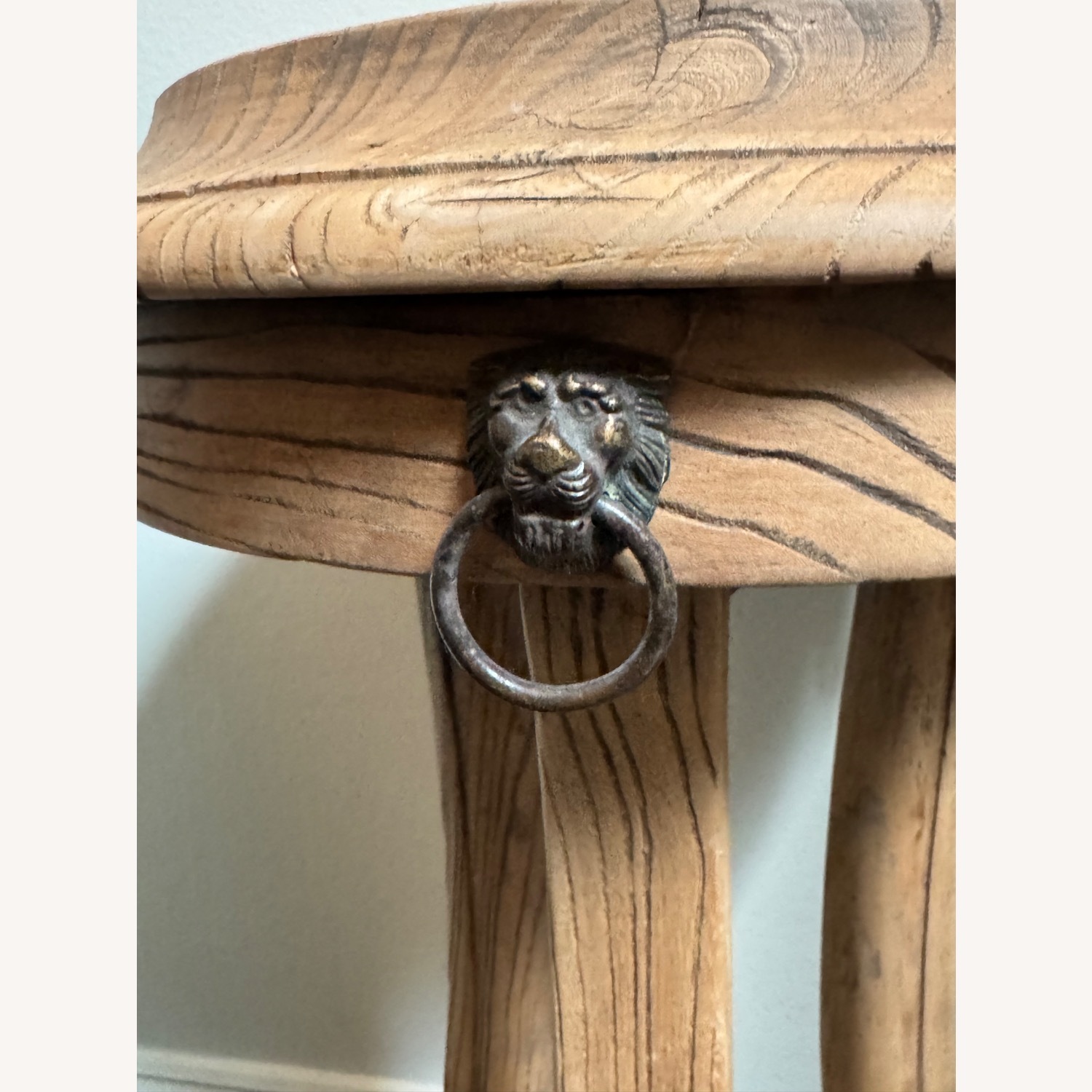 RH 18th C. Lion’s Head Side Table - image-4