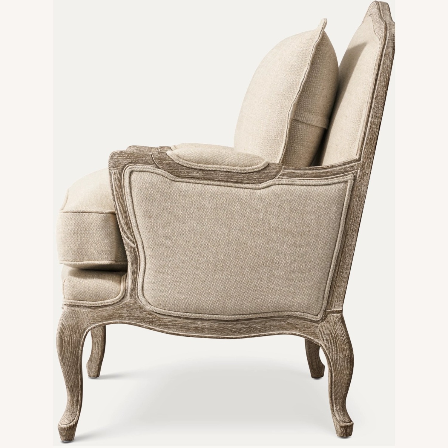 Restoration Hardware Marseilles Chair + Ottoman - image-1