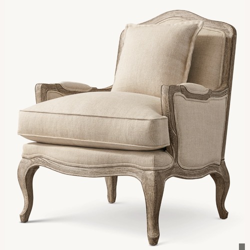 Used Restoration Hardware Marseilles Chair + Ottoman for sale on AptDeco