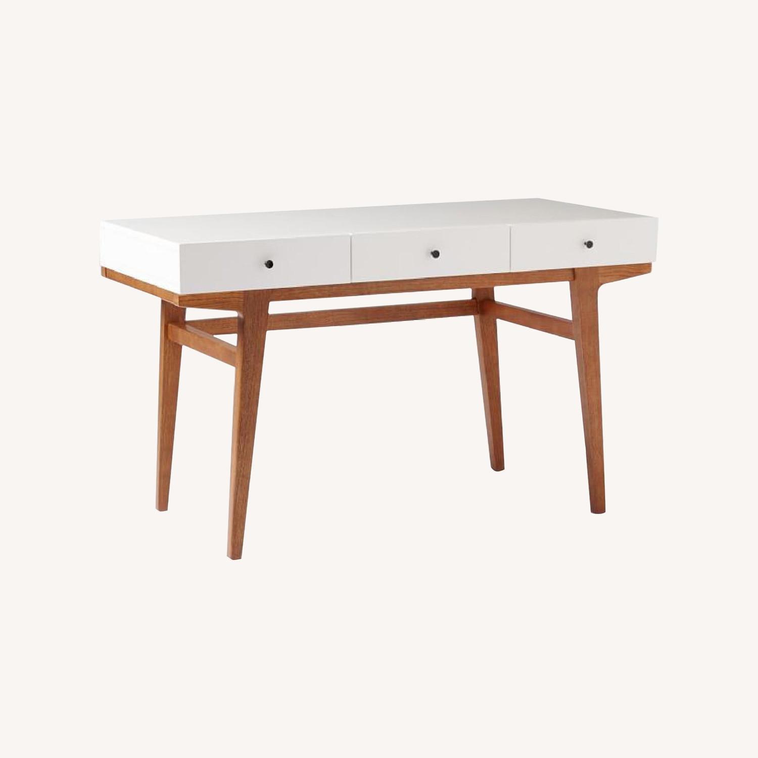 West Elm Modern Desk - image-0
