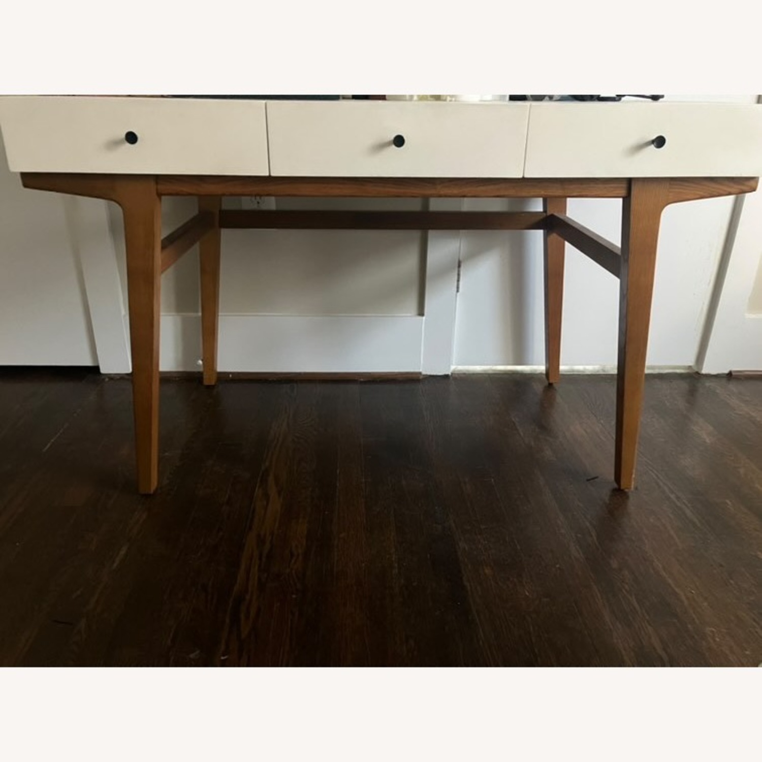West Elm Modern Desk - image-1