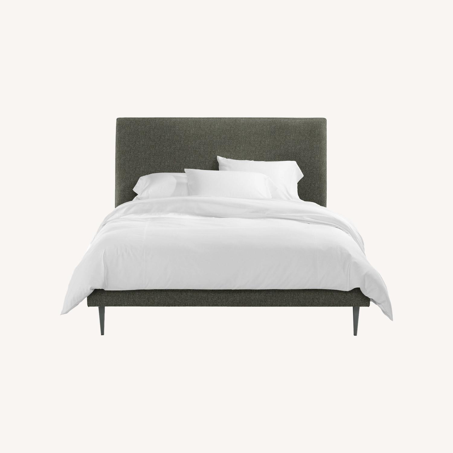 Room & Board Ella Grey Queen Bed - image-0