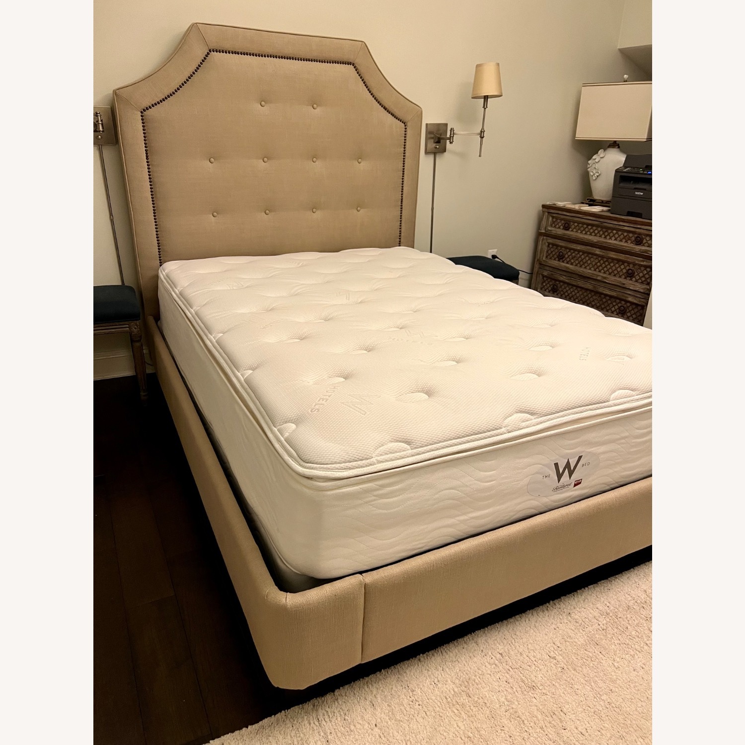 RH Delano Full Headboard and Frame - image-1