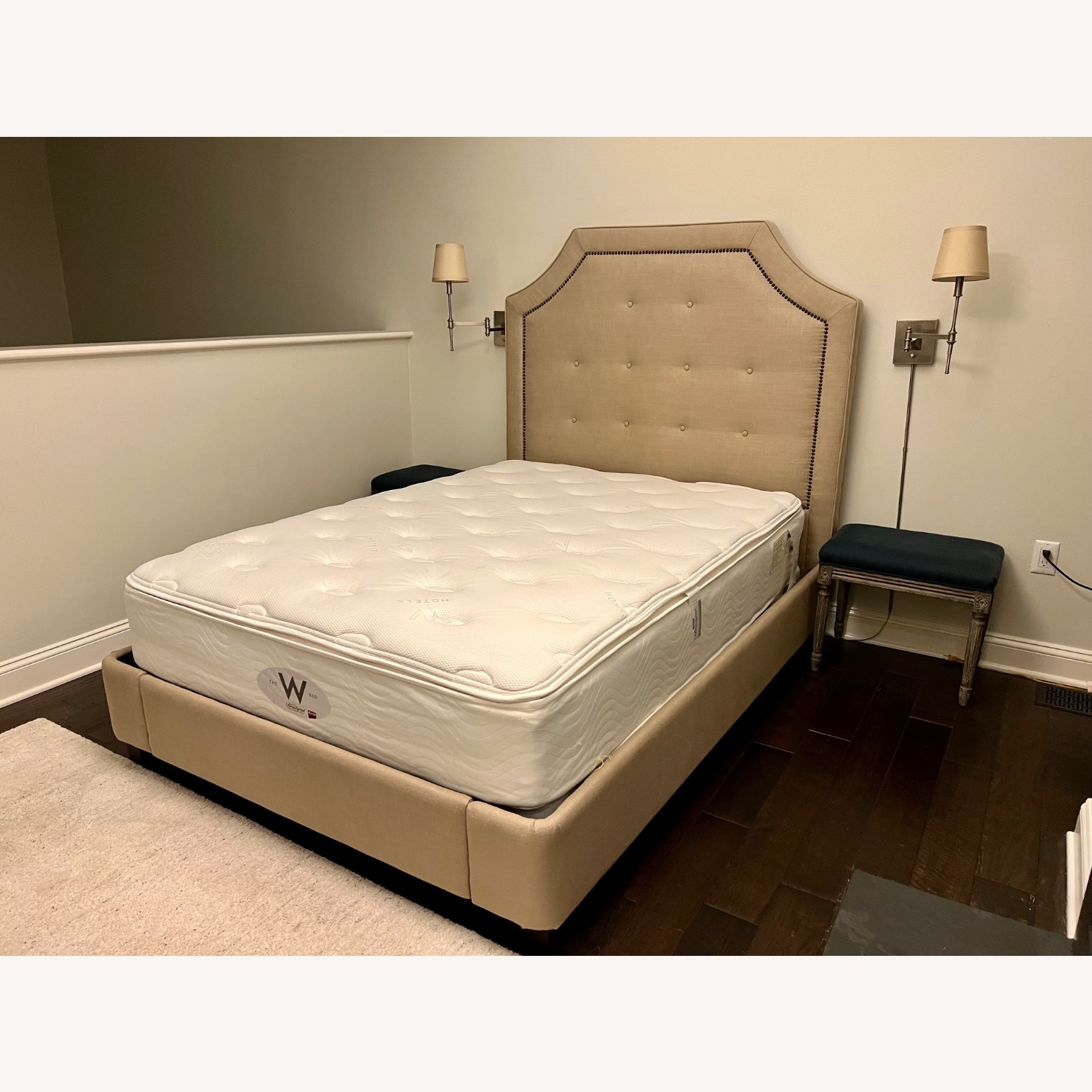 RH Delano Full Headboard and Frame - image-2