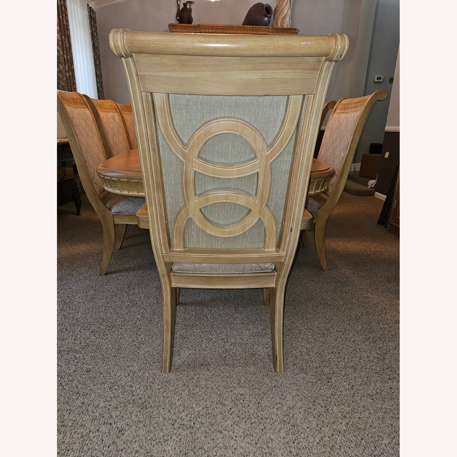 American Drew Dining Table & Eight Chairs - image-5