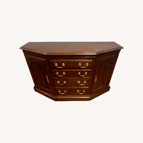 Used Vintage Wooden Storage Cabinet for sale on AptDeco