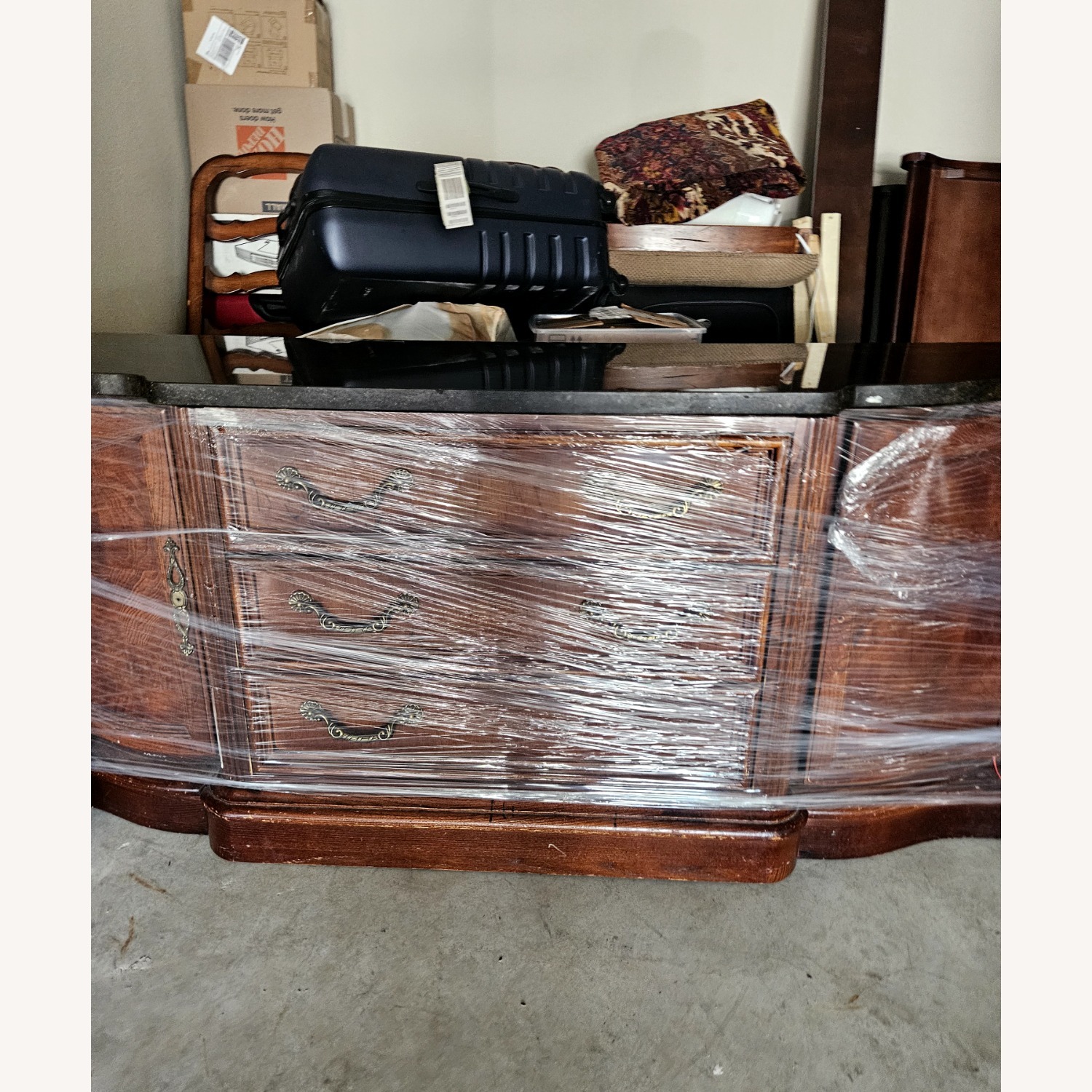 Granite Top Sideboard - image-1