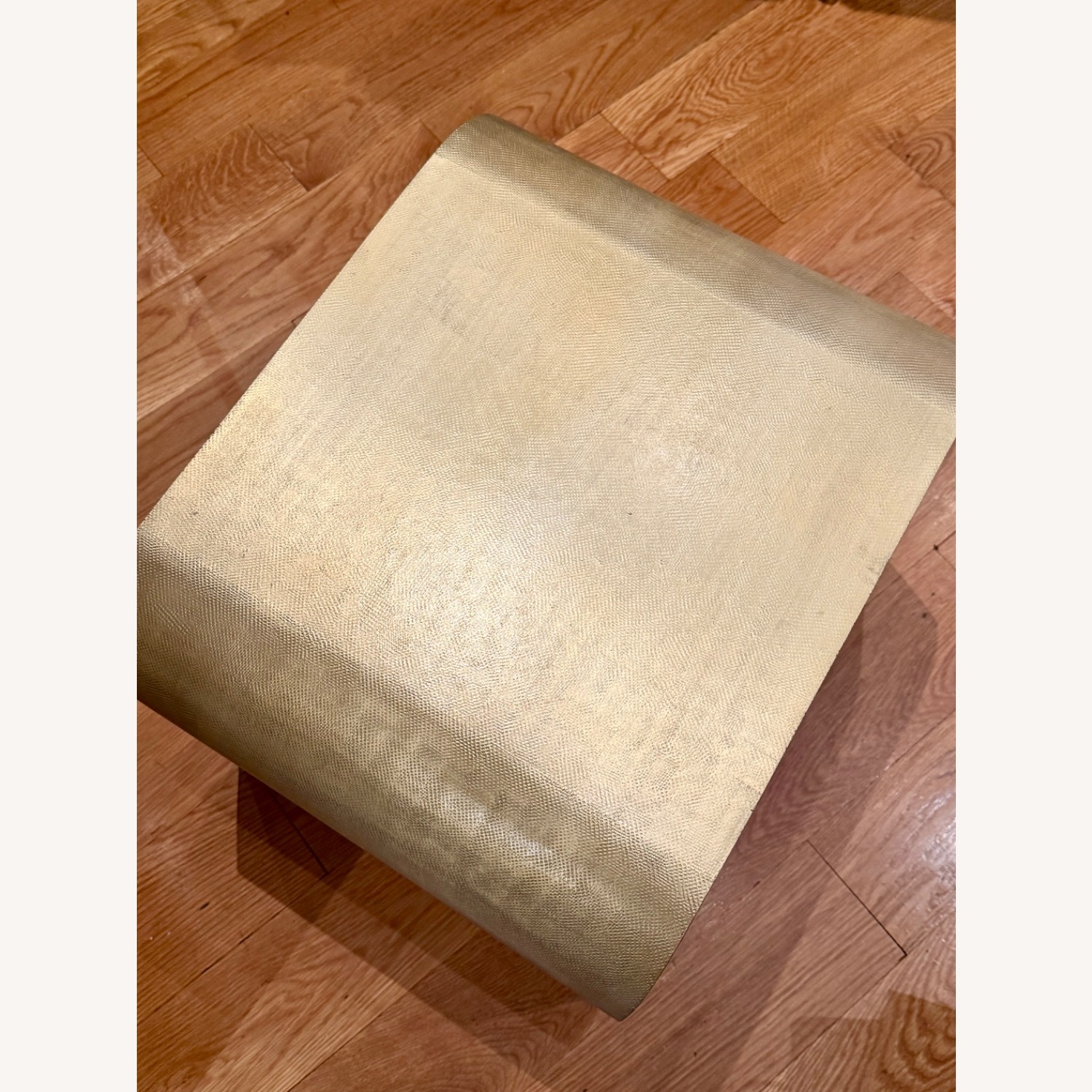 West Elm Vella Gold Nesting Table Nightstands - image-11